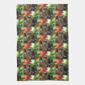 Monarch - keukenhanddoek uit de vlinderreeks (Verticaal)