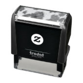 Monarch Koe Zwart Bontdier Zelfinktende Stempel (Product)