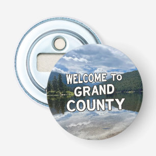 Monarch Lake Grand County Button Flesopener