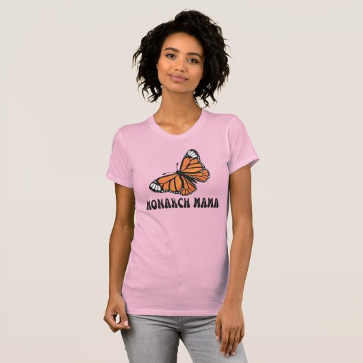 Monarch Mama Vlinders Gift T-shirt (Voorkant volledig)