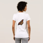 Monarch metamorfose shirt vlinderrups (Achterkant volledig)