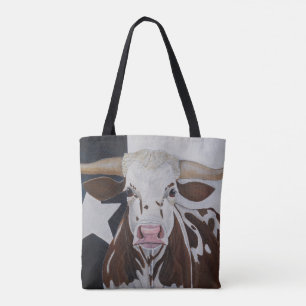 Monarch of the Rangeland Schilderij van Alfred Fox Tote Bag