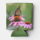 Monarch op Echinacea Blikjeskoeler (Voorkant)