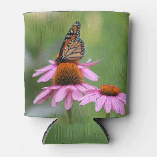 Monarch op Echinacea Blikjeskoeler (Voorkant)