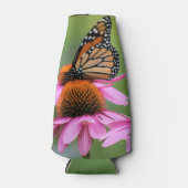 Monarch op Echinacea Flesjeskoeler (Voorkant)