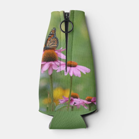 Monarch op Echinacea Flesjeskoeler (Achterkant)