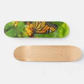Monarch op Lantana Persoonlijk Skateboard (Horizontaal)