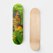 Monarch op Lantana Persoonlijk Skateboard (Voorkant)