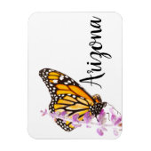 Monarch op lavender, Arizona Magneet (Verticaal)
