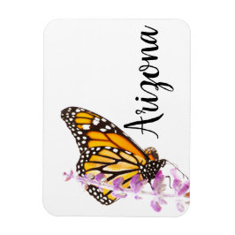 Monarch op lavender, Arizona Magneet