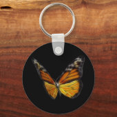 Monarch Oranje Butterfly Flying Insect Sleutelhanger (Voorkant)