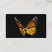Monarch Oranje Butterfly Flying Insect Visitekaartje (Achterkant)