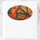 Monarch Ovale Sticker (Tas)