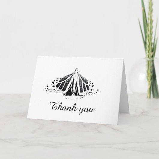 Monarch overzicht Dank u Bedankkaart (Voorkant)