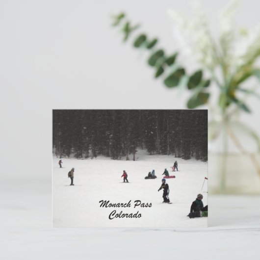 Monarch Pass, Colorado Briefkaart (Staand voorkant)