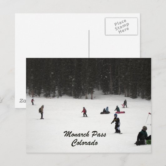 Monarch Pass, Colorado Briefkaart (Voorkant / Achterkant)