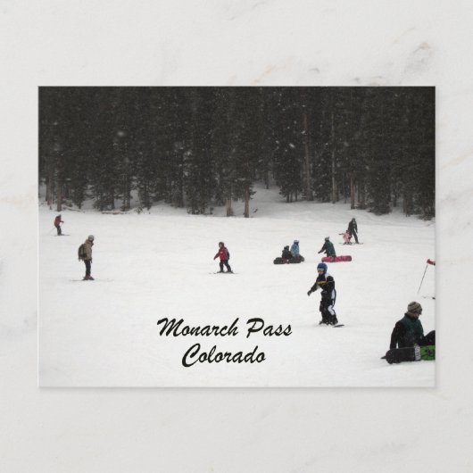 Monarch Pass, Colorado Briefkaart (Voorkant)