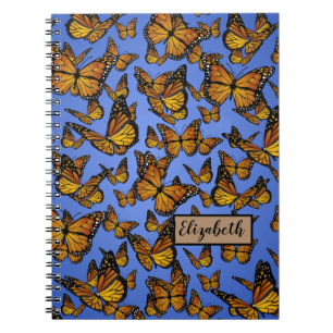 Monarch Pattern Butterfly Notitieboek