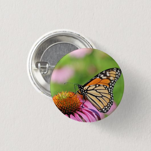 Monarch Ronde Button 3,2 Cm (Voorkant /achterkant)