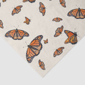 Monarch Sinaasvlinder Patronen Tissuepapier (Detail)
