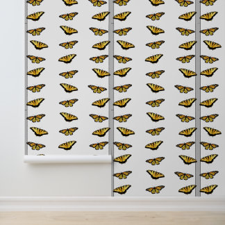 Monarch Swallowtail Butterfly Peel Stick Wallpaper Behang