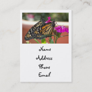 Monarch Twins #1-visitekaartjes Visitekaartje