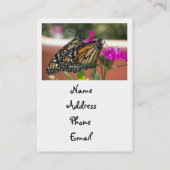 Monarch Twins #1-visitekaartjes Visitekaartje (Achterkant)