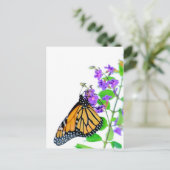 Monarch van Blossom Briefkaart (Staand voorkant)