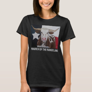 Monarch van de Rangeland Schilderij van Alfred Fox T-shirt