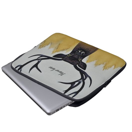 Monarch van de Schots-Schots Laptop Sleeve (Voorkant onderkant)