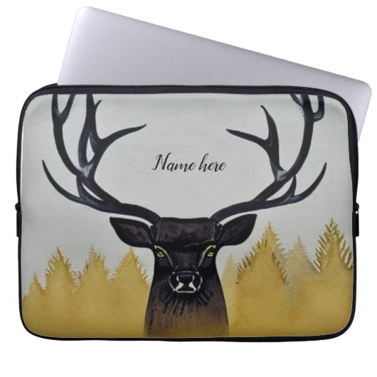 Monarch van de Schots-Schots Laptop Sleeve (Voorkant)