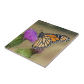 Monarch van grasland Thistle Prairie Ridge Tegeltje (Zijkant)