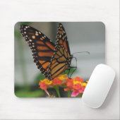 Monarch van Lantana Mousepad Muismat (Met muis)