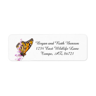 Monarch van Lavender Etiket