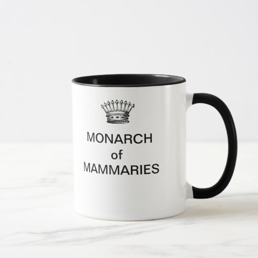 MONARCH VAN MAMMARIES Coffee Mok (Rechts)