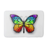 Monarch van regenboogvlinders badmat (Voorkant)