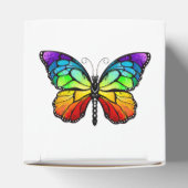 Monarch van regenboogvlinders bedankdoosjes (Bovenkant)