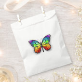 Monarch van regenboogvlinders bedankzakje (Geknipt)