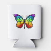 Monarch van regenboogvlinders blikjeskoeler (Achterkant)