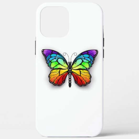 Monarch van regenboogvlinders Case-Mate iPhone case (Achterkant)