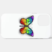 Monarch van regenboogvlinders Case-Mate iPhone case (Achterkant (horizontaal))