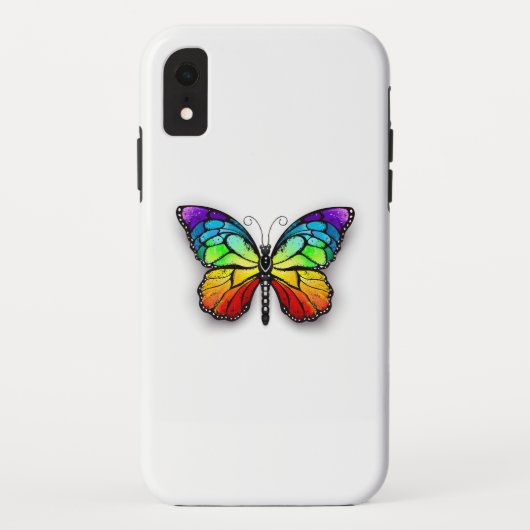 Monarch van regenboogvlinders Case-Mate iPhone case (Achterkant)