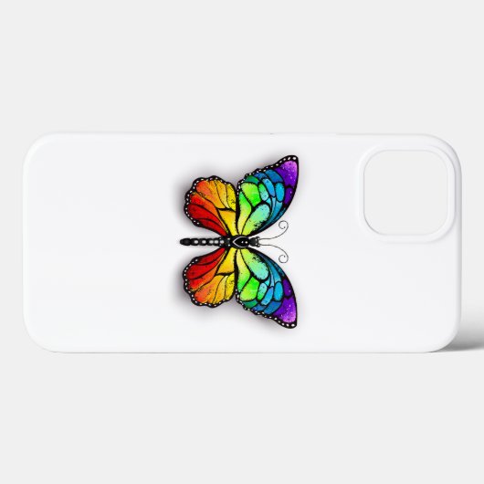 Monarch van regenboogvlinders Case-Mate iPhone case (Achterkant (horizontaal))