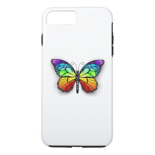 Monarch van regenboogvlinders Case-Mate iPhone case (Achterkant)