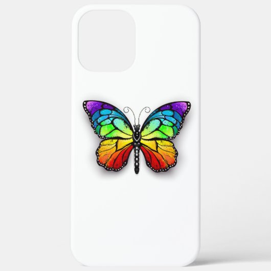 Monarch van regenboogvlinders Case-Mate iPhone case (Achterkant)