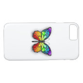 Monarch van regenboogvlinders Case-Mate iPhone case (Achterkant (Horizontaal))
