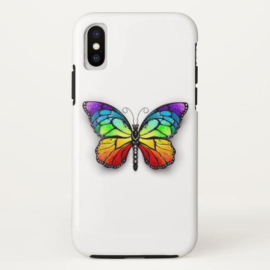 Monarch van regenboogvlinders Case-Mate iPhone case (Achterkant)