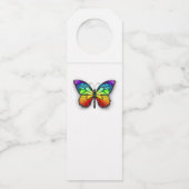Monarch van regenboogvlinders flessenhanger (Achterkant)
