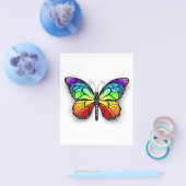 Monarch van regenboogvlinders flyer (Enkel)