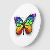 Monarch van regenboogvlinders grote klok (Hoek)